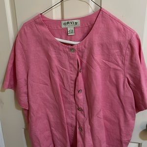 Pink blouse
